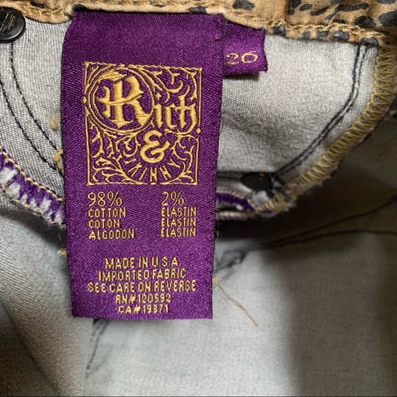 Rich & Skinny Grey Jeans Size 26 - Picture 5 of 6